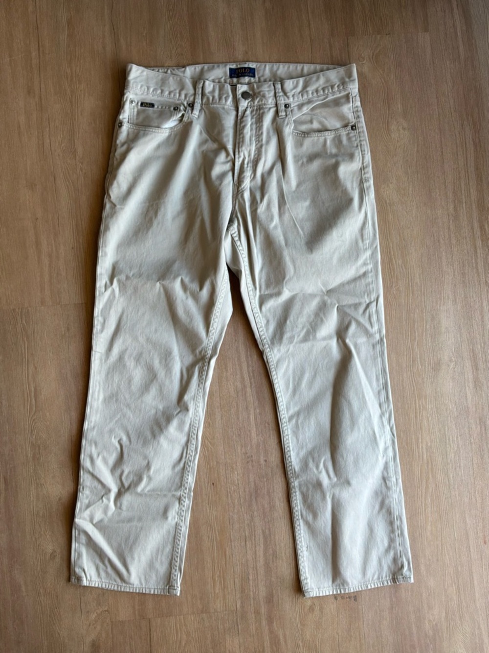 Polo Ralph Lauren Men's Khaki Pants 34x30 The Prospect Straight 41381